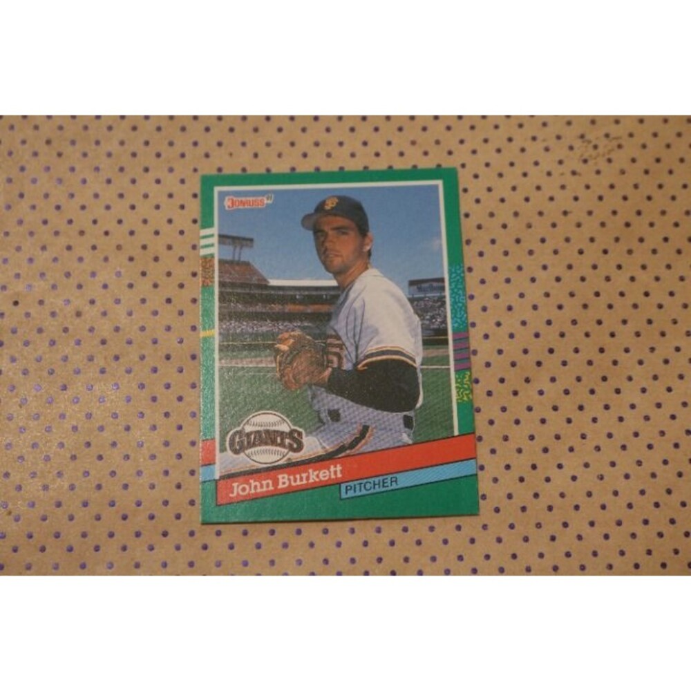 John Burkett #638 Baseball Card (1990)